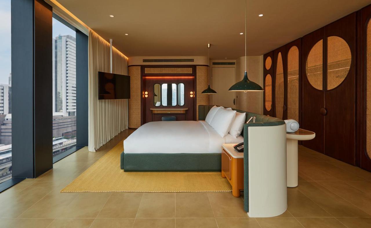 The Standard, Bangkok Mahanakhon Exterior photo A bedroom at the hotel