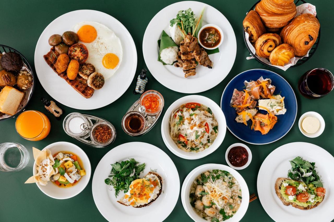 The Standard, Bangkok Mahanakhon Exterior photo A selection of dishes from the menu